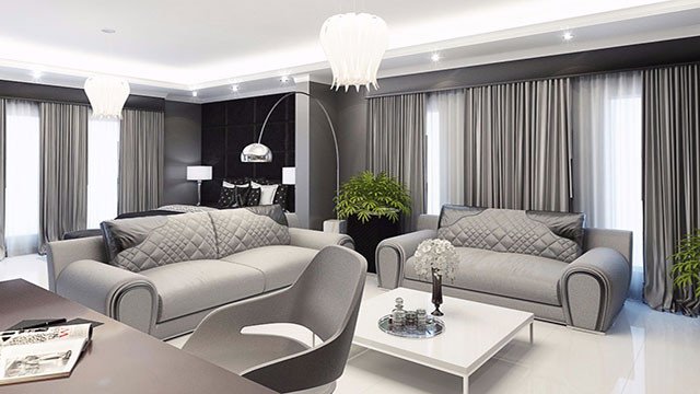 Luxury bedroom decor