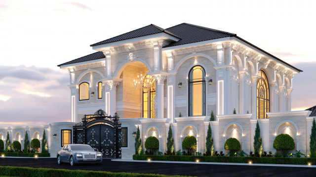 LUXURIOUS EXTERIOR DESIGN FOR HOME ARCHITECTURE