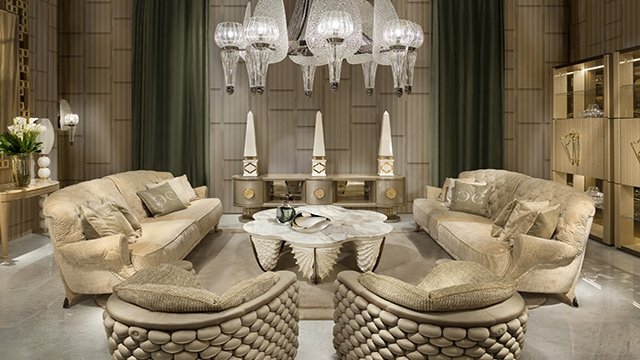 Haute couture of Italy furniture