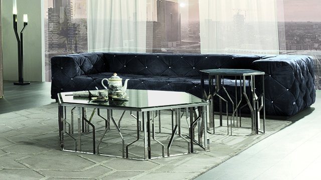 Italian style living room furniture