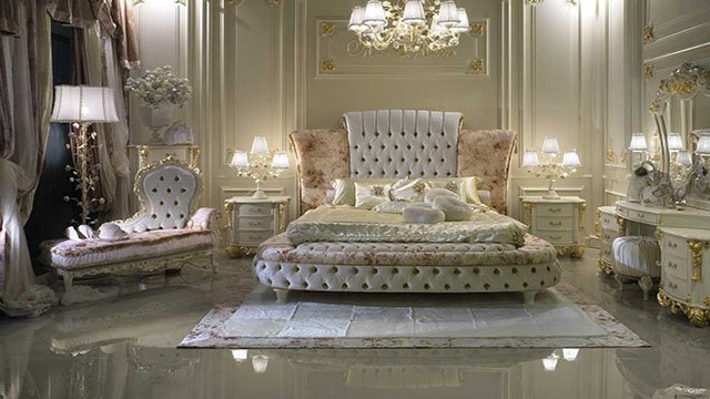 Classic bedroom furniture italy
