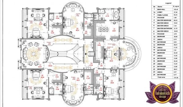 Floor Plans Luxury Antonovich Design USA