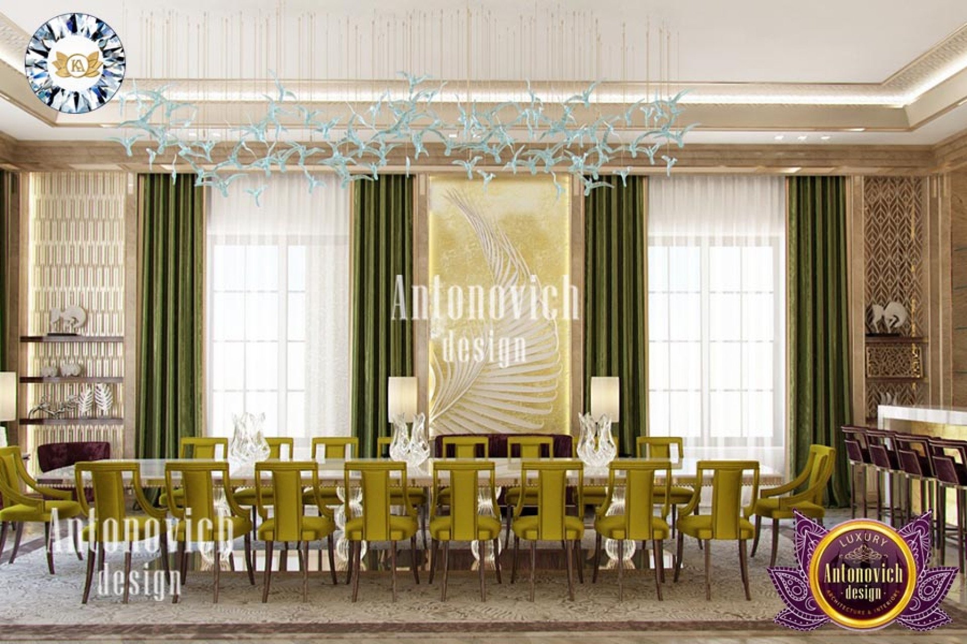 stylish dining room decor