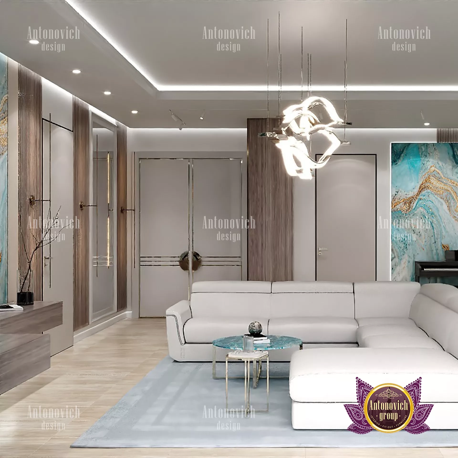 Gorgeous Living Room Design Concept