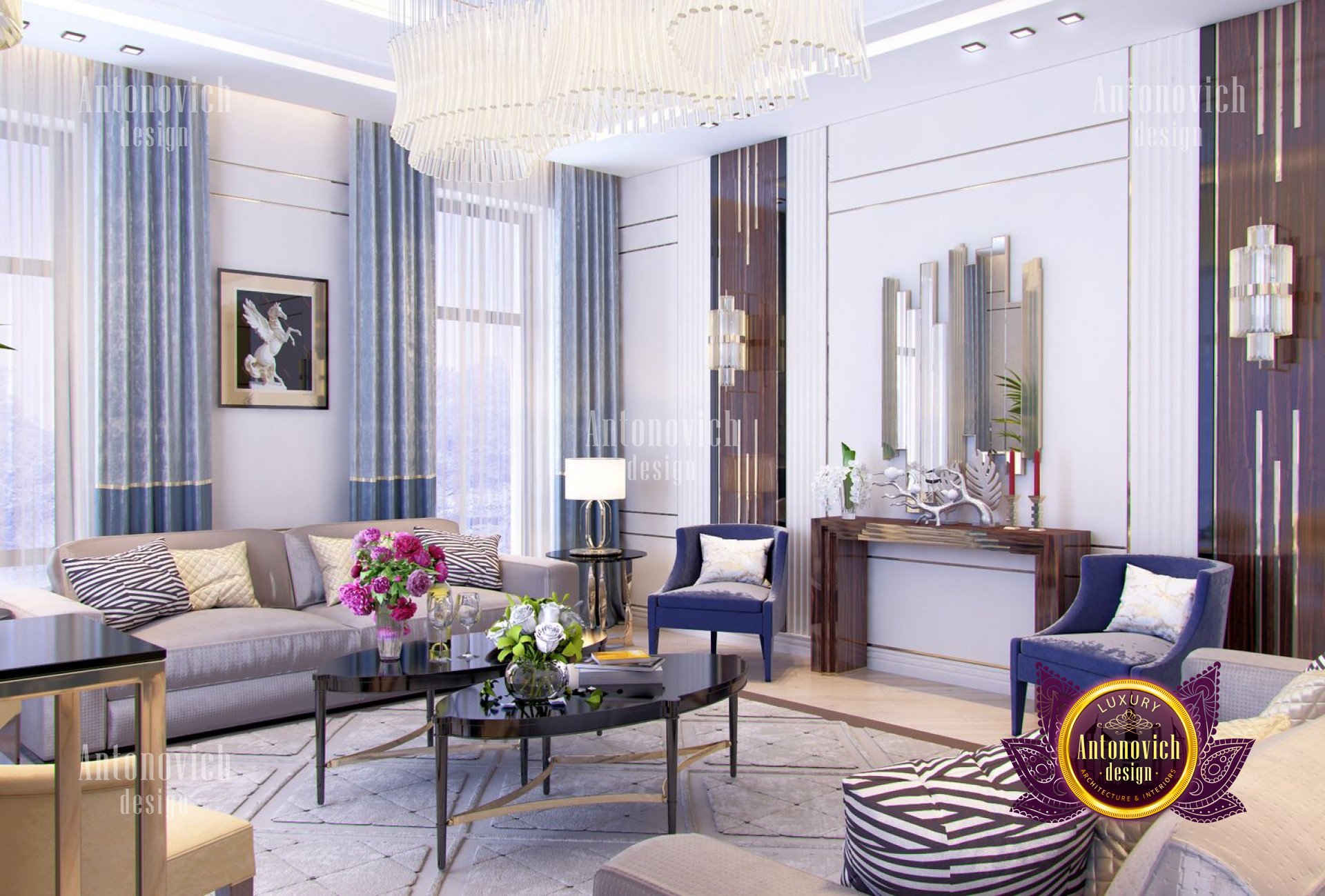 Modern Apartment Interior Design - luxury interior design