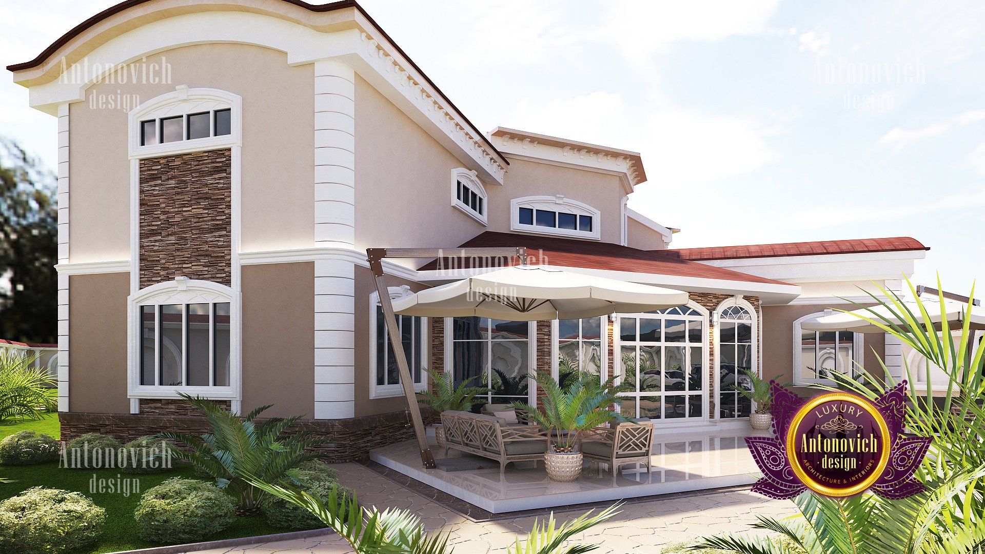 Luxury villa exterior design - luxury interior design ...