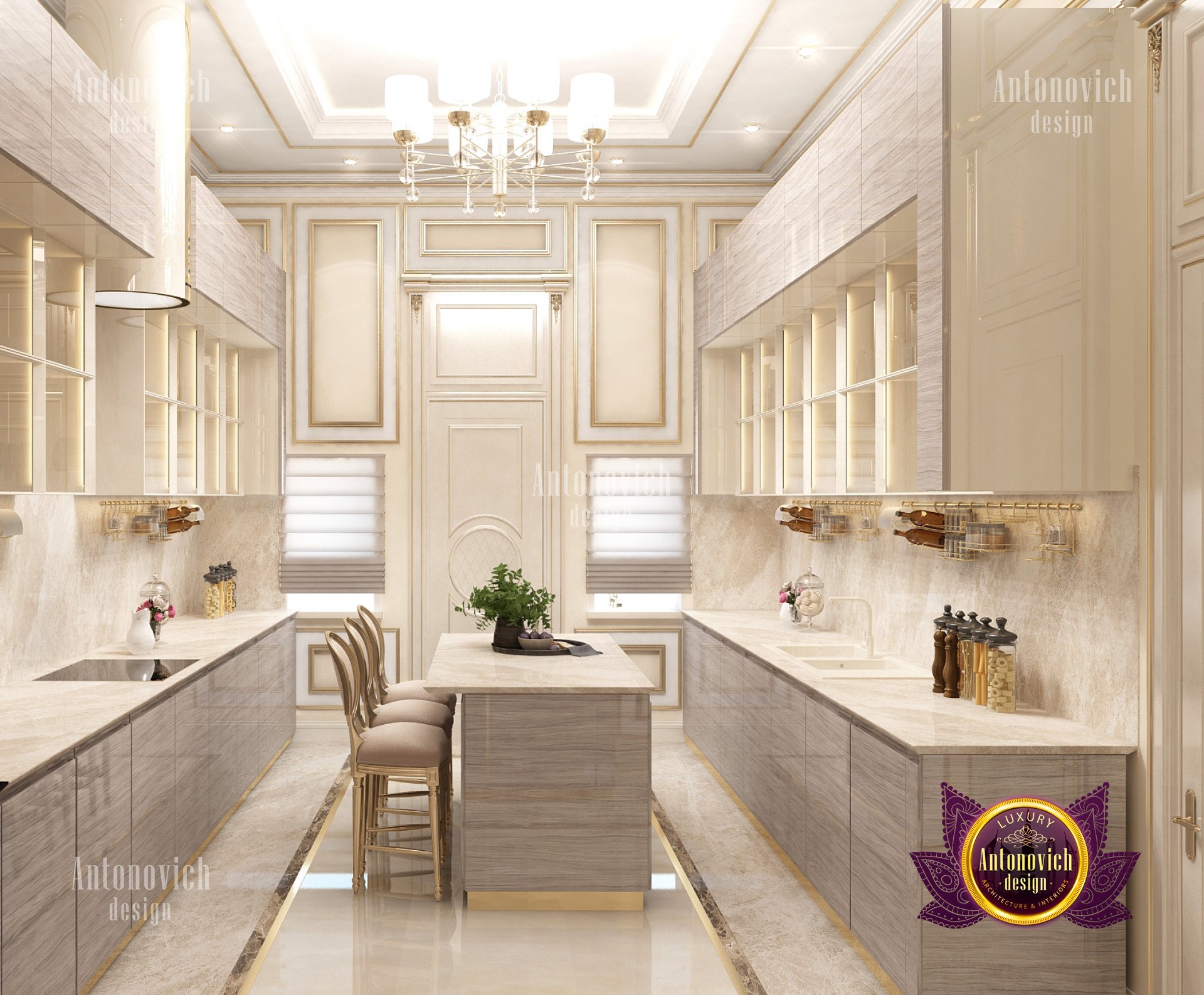 Kitchen modern interior design - luxury interior design company in