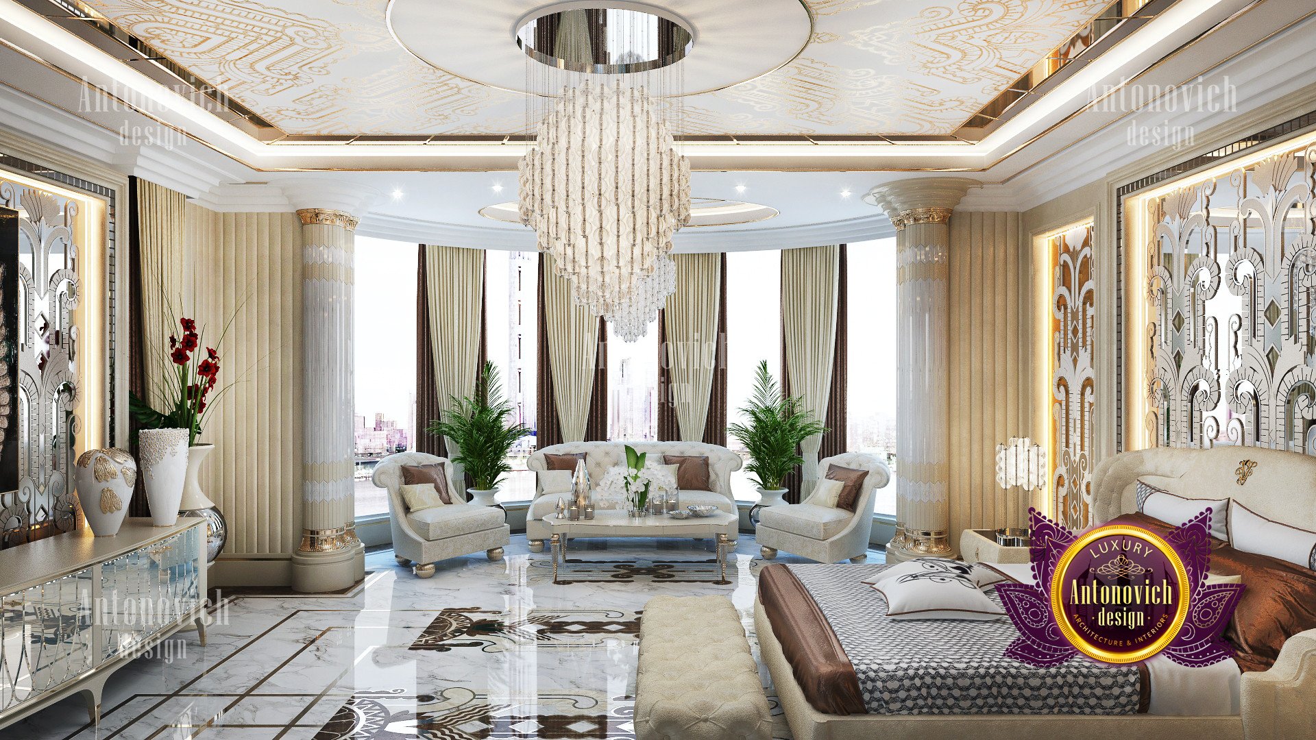 Modern Luxury bedroom decor - luxury interior design ...