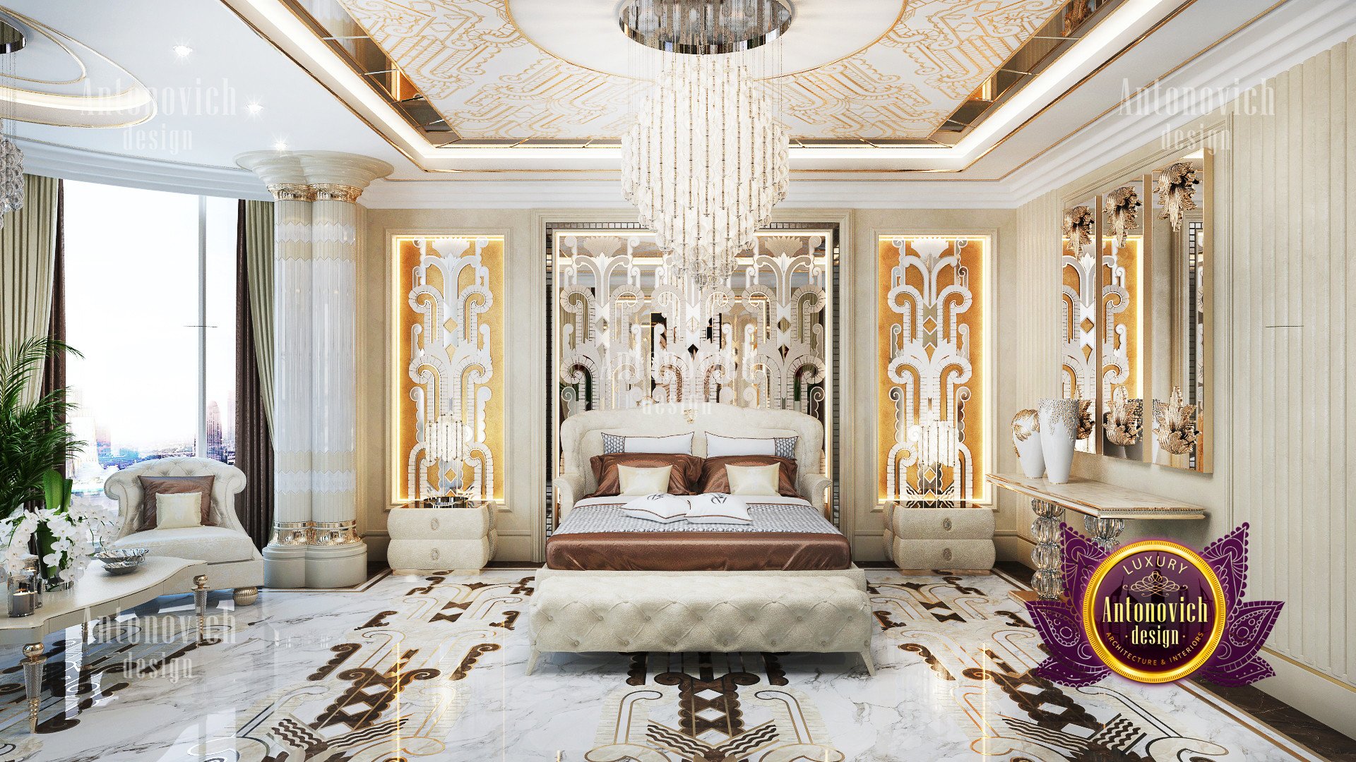 Modern Luxury bedroom decor - luxury interior design ...