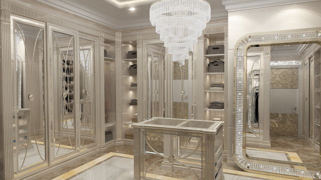 Gorgeous dressing room design