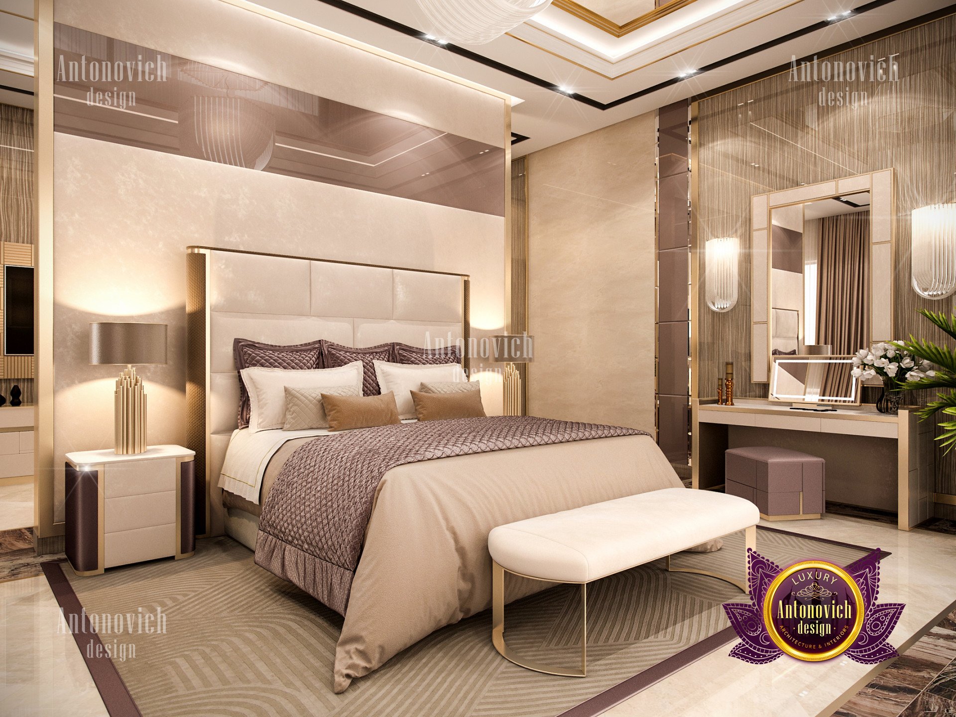 Nice bedroom interior - luxury interior design company in ...