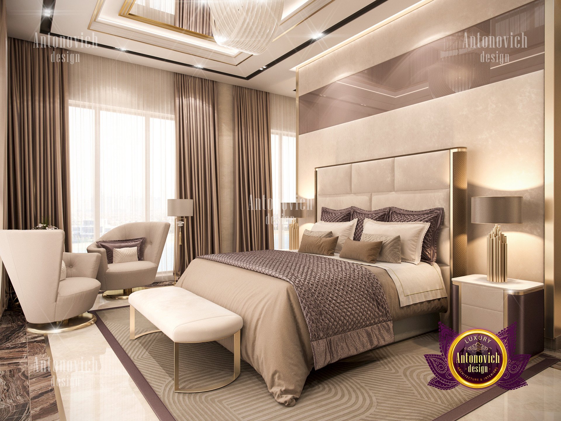 Nice bedroom interior - luxury interior design company in ...