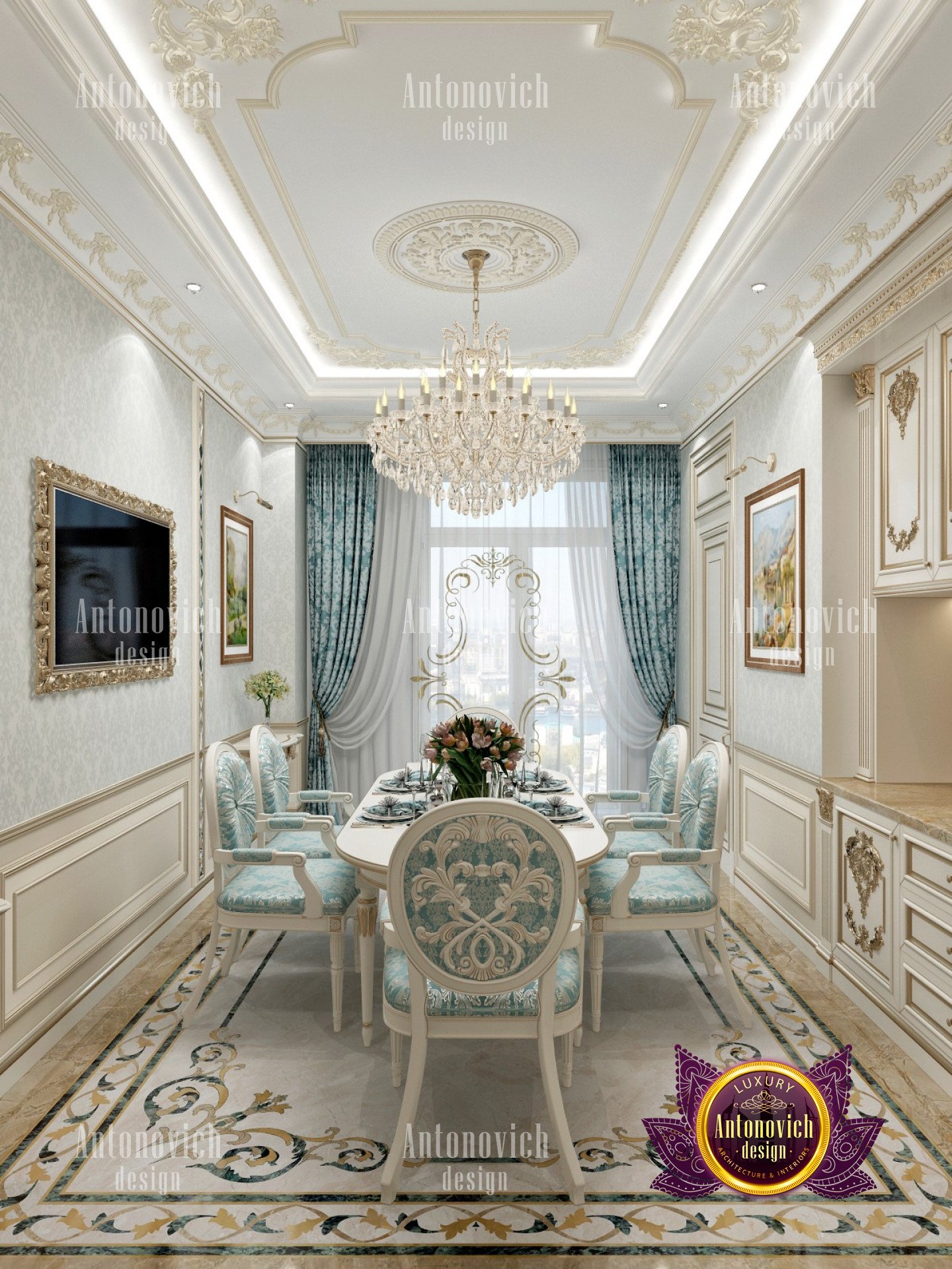Royal luxury interior