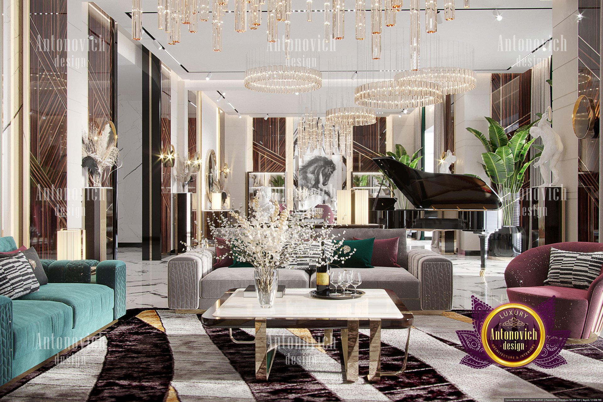 Sophisticated Interior Design luxury interior design company in California