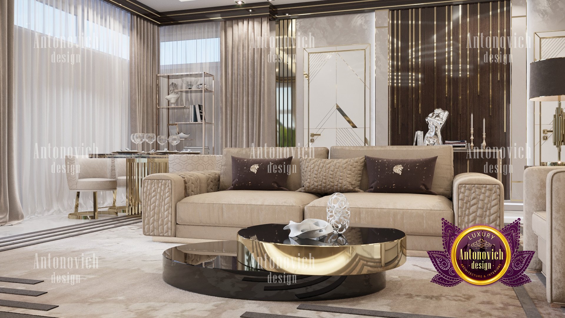 Amazing Living Room Design in Los Angeles luxury interior design
