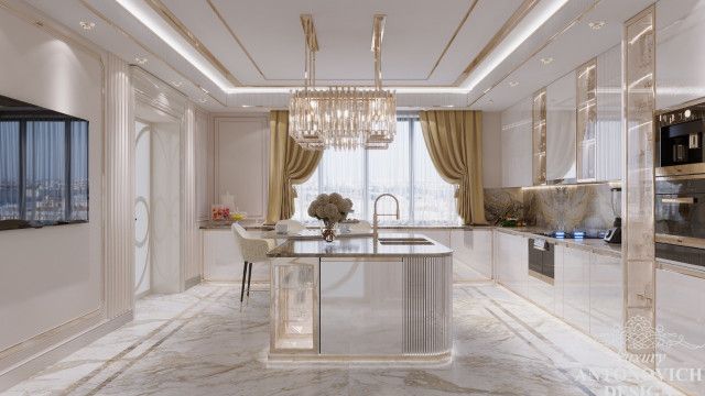Luxurious Kitchen Design Idea