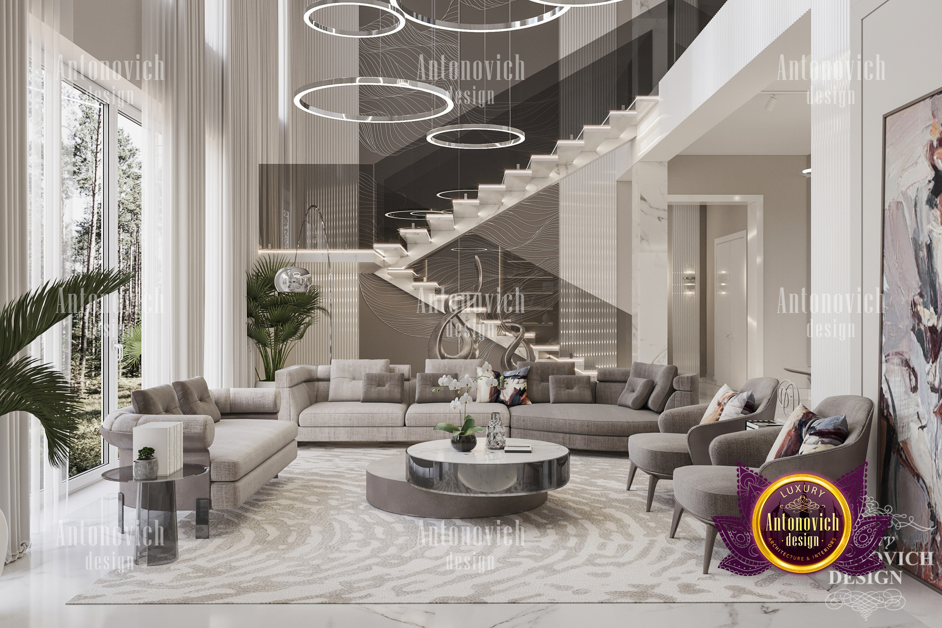 Luxury Mansion Interior Design In