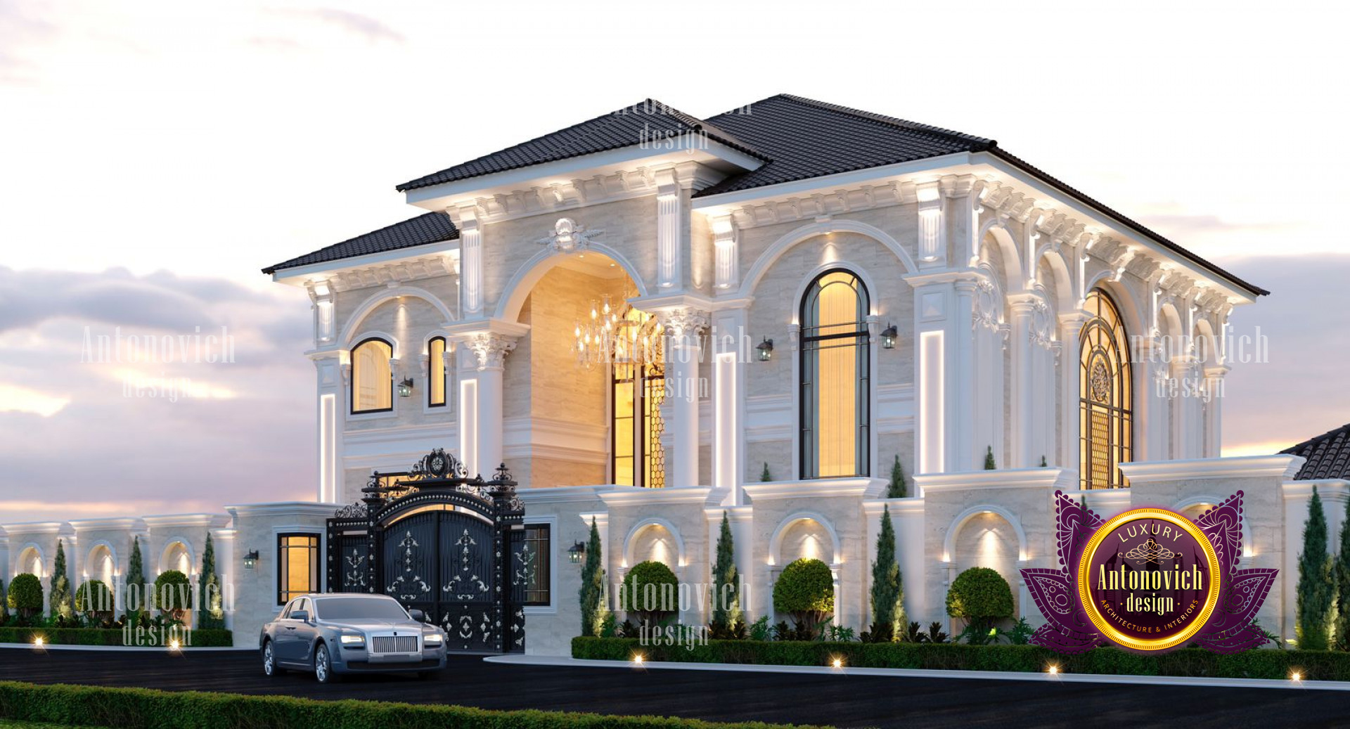 LUXURIOUS EXTERIOR DESIGN FOR HOME ARCHITECTURE