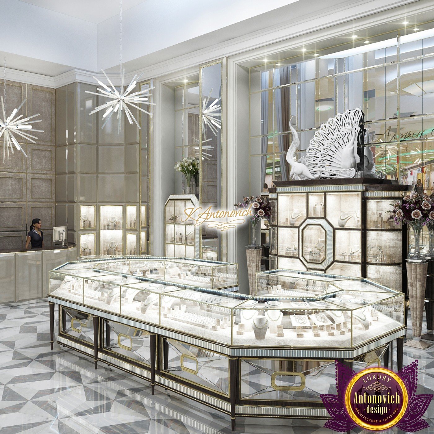 Jewelry Store's Sophisticated Interior Design – Commercial Interior Design  News
