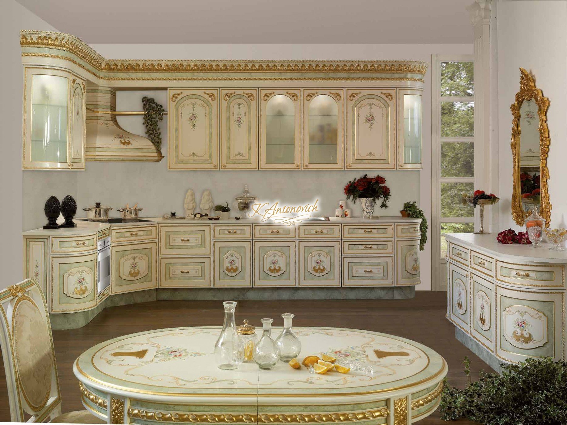 Мебель в ереване. Кухня Asnaghi Interiors. Кухня рококо Барокко. Гостиная Версаче Барокко. Итальянская мебель Барокко кухня.