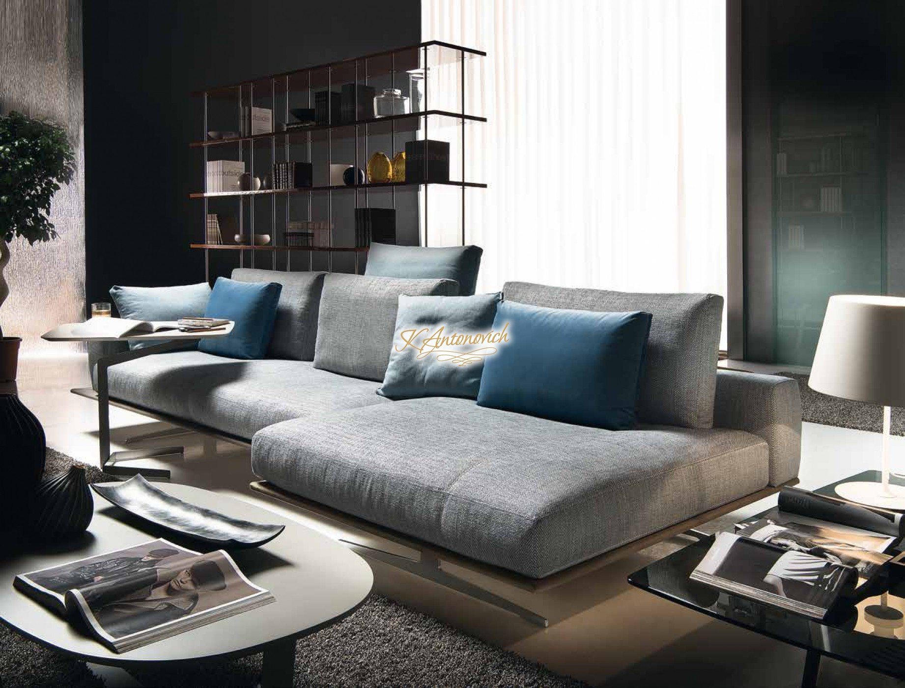 Modern italian living room furniture - luxury interior ...