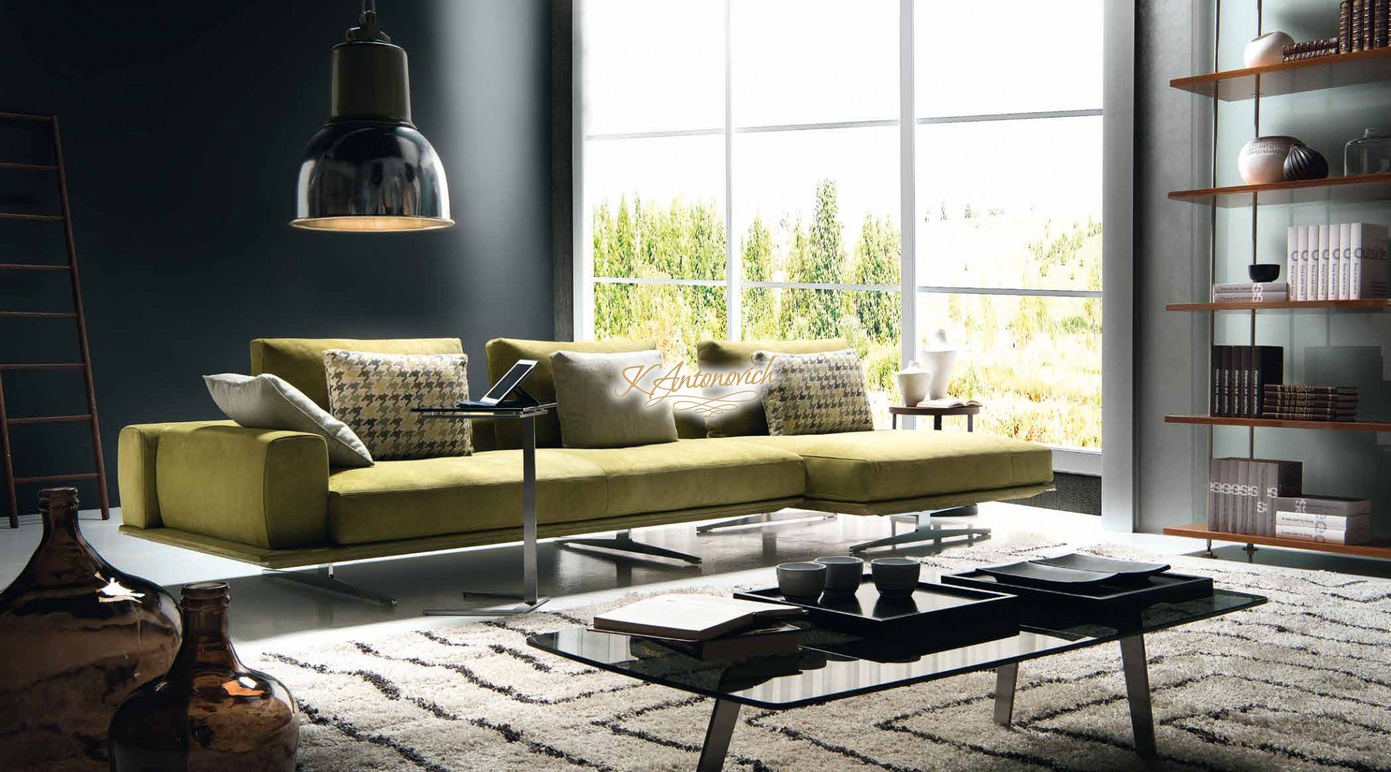 Creatice Italian Living Room Furniture for Simple Design