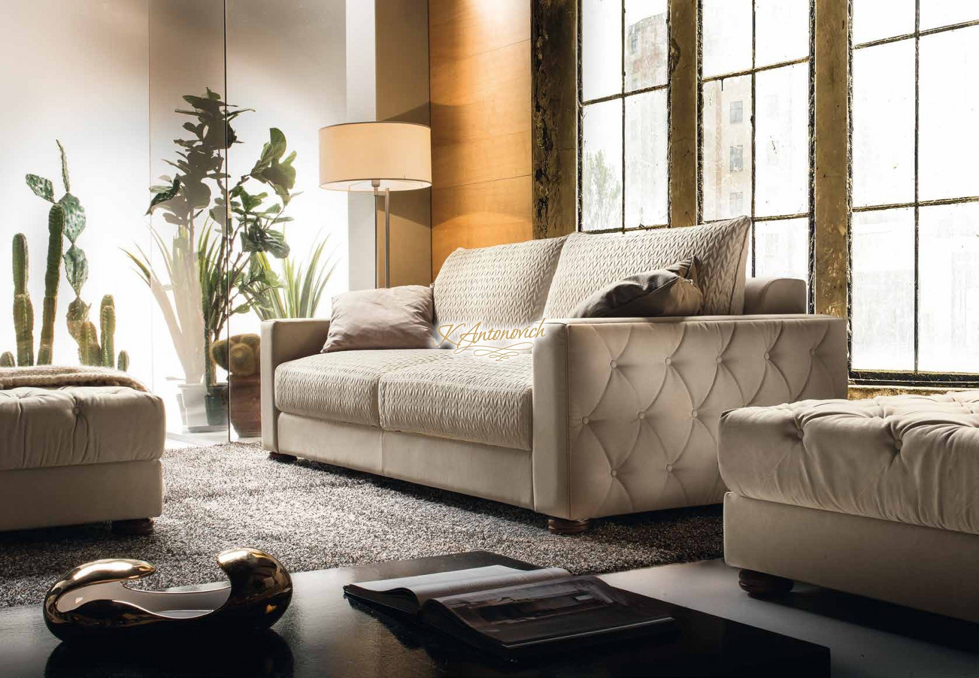 contemporary italian living room