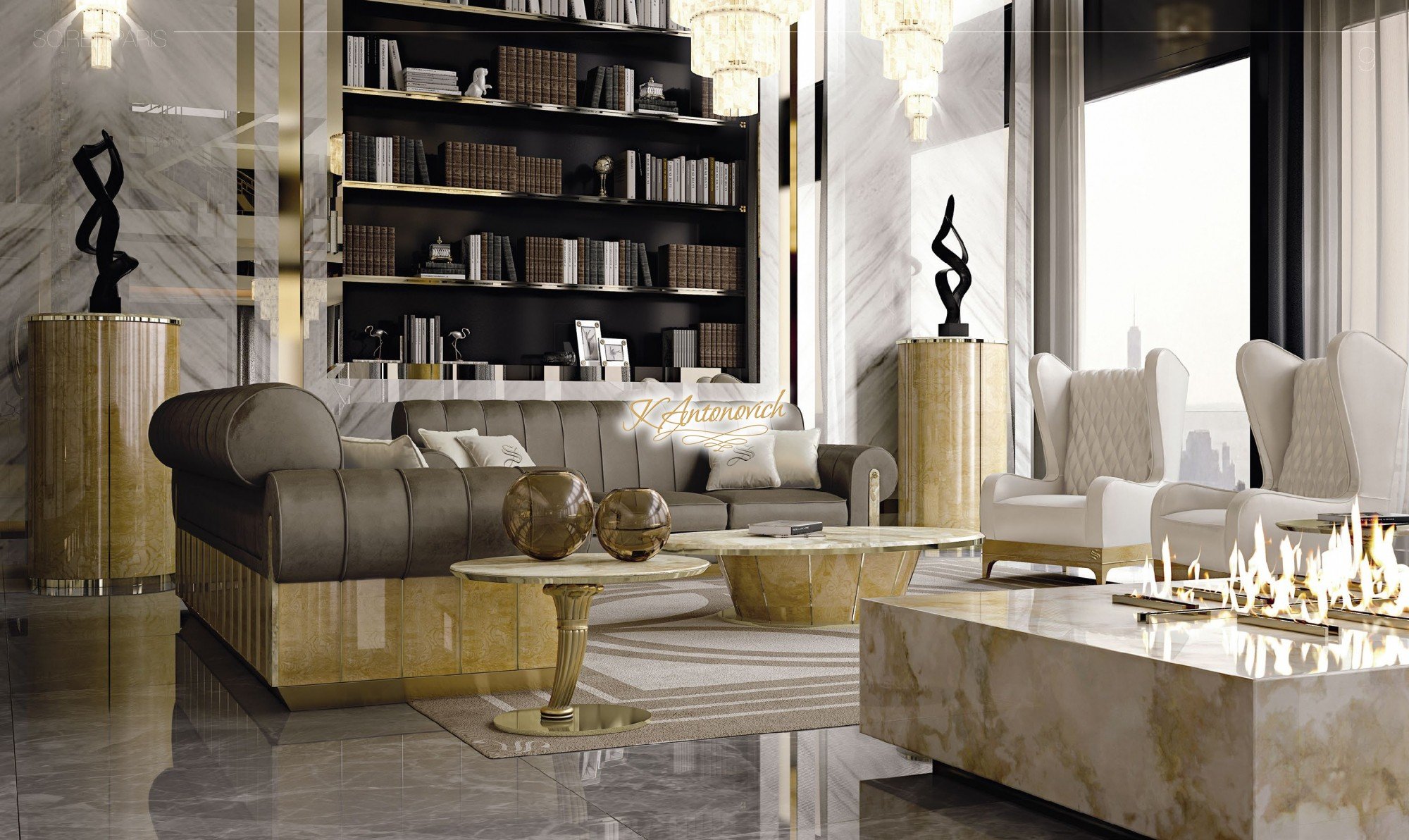 Luxury modern furniture