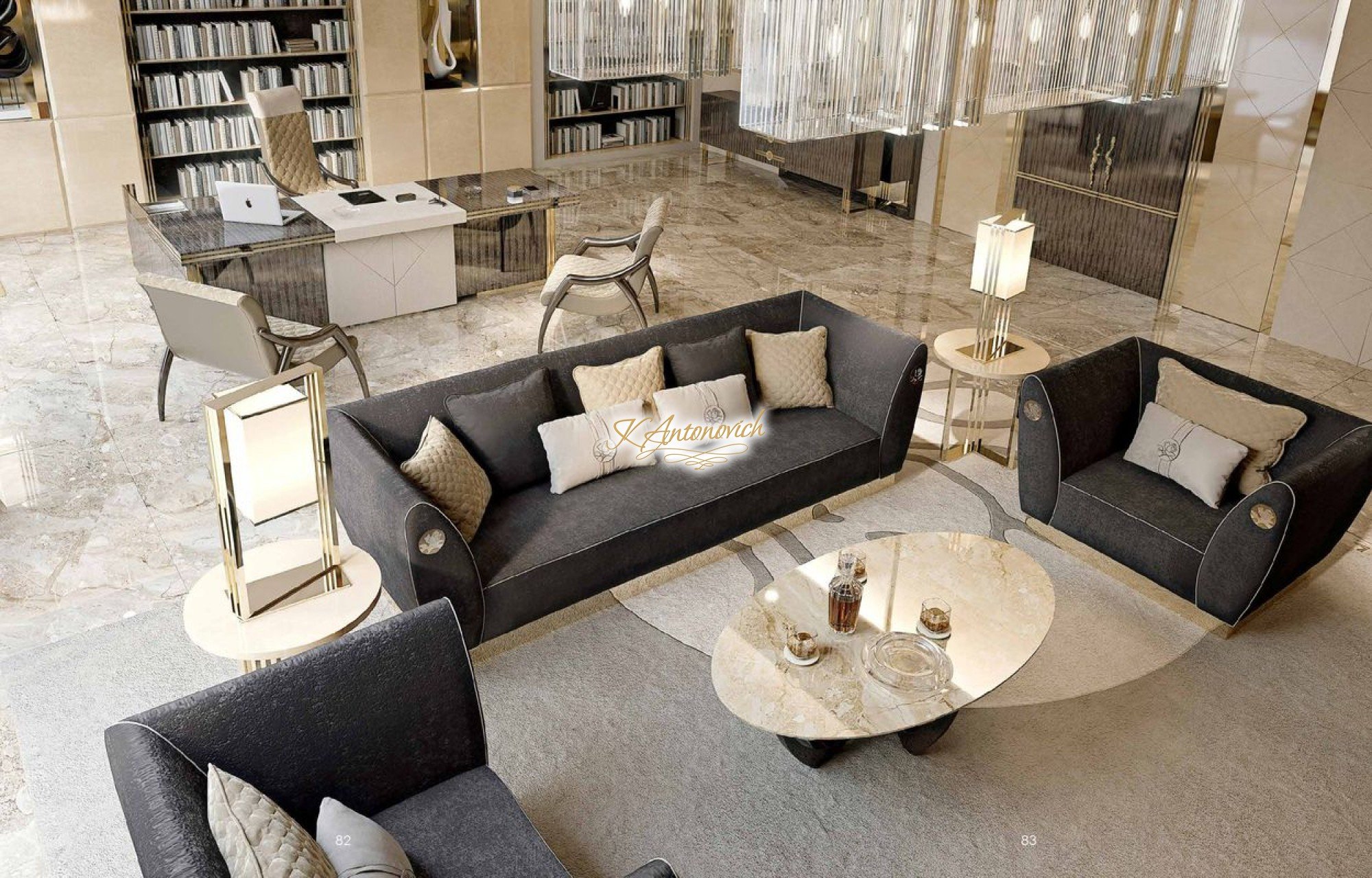 Italian Contemporary Furniture Luxury Interior Design Company In