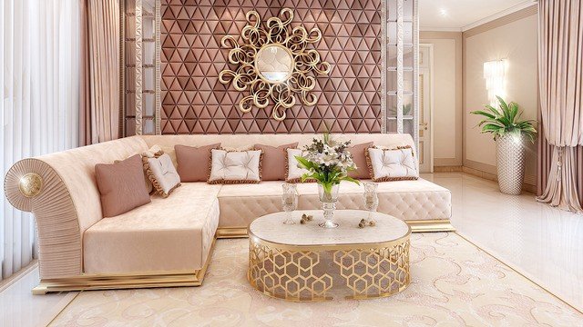 Chic family sitting room