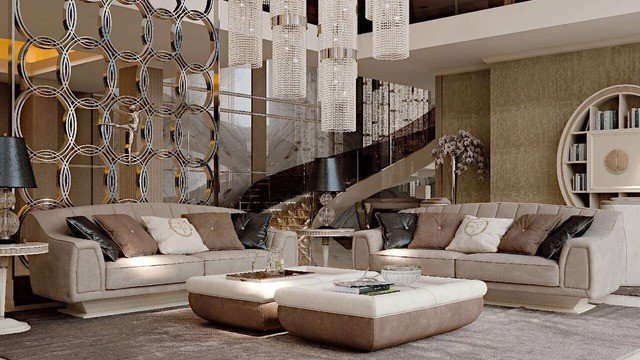 Sophisticated  Apartment Interior Design