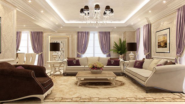 Splendid living room interior design