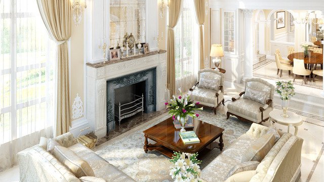 Interior design luxury villa New York