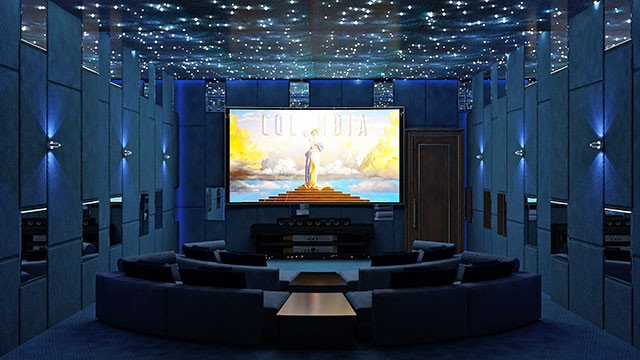 Starry home cinema