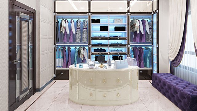 Best luxury dressing room