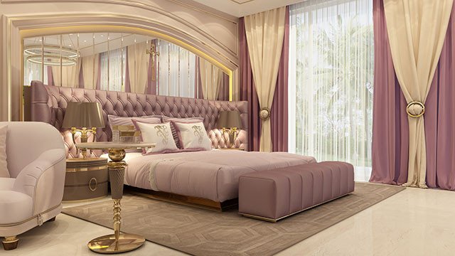 Real luxury bedroom