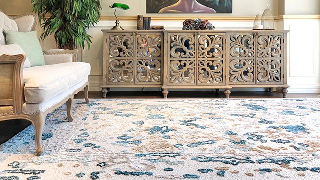 Luxury home carpets design