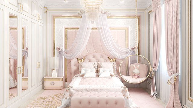 Real luxury kids room