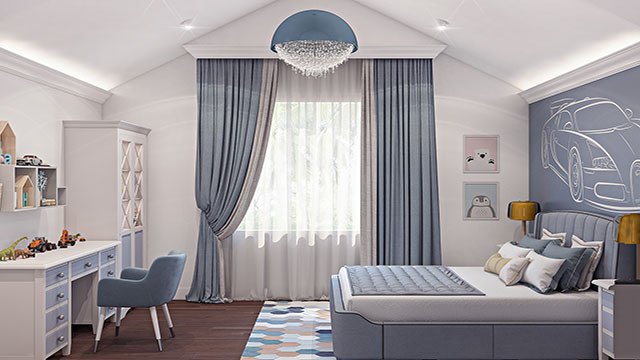 Дизайн спальни для мальчика