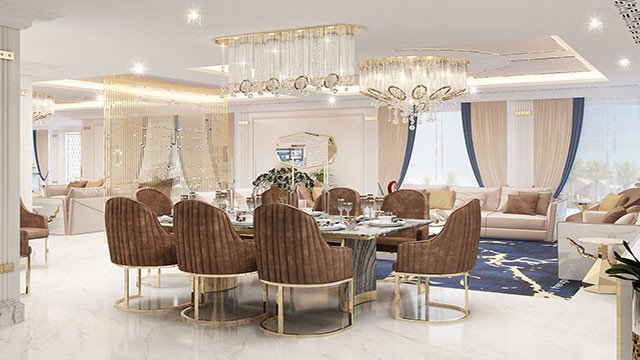 Luxury Modern family dining
