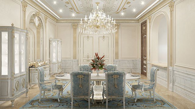Luxury dining zone