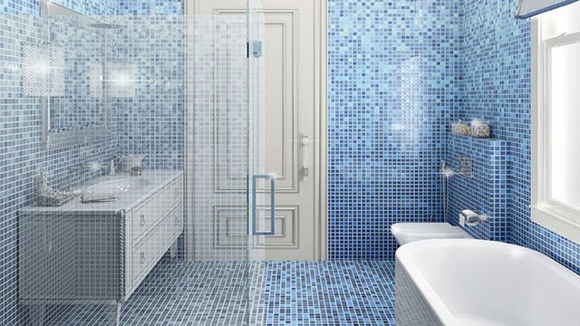 Лучшая мозаичная ванная комната
