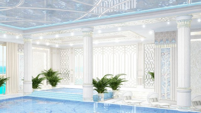 Gorgeous Swimming Pool Design Idea