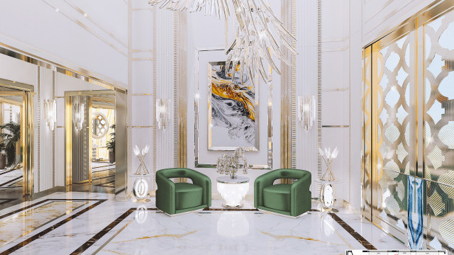 Royal Style Of Luxurious Interior Design Project