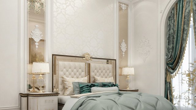 Роскошный дизайн спальни