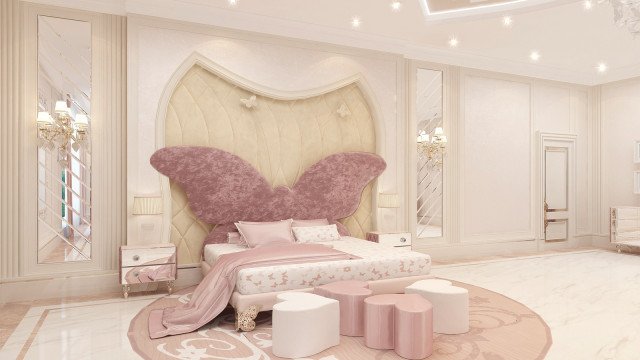 Elegant Children`s Bedroom Design
