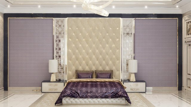 Эксклюзивный дизайн спальни в Майами