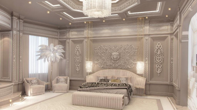Экстравагантный дизайн спальни