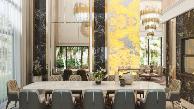 Exclusive Dining Room Design Idea