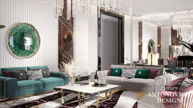 Luxurious Apartment Design Idea